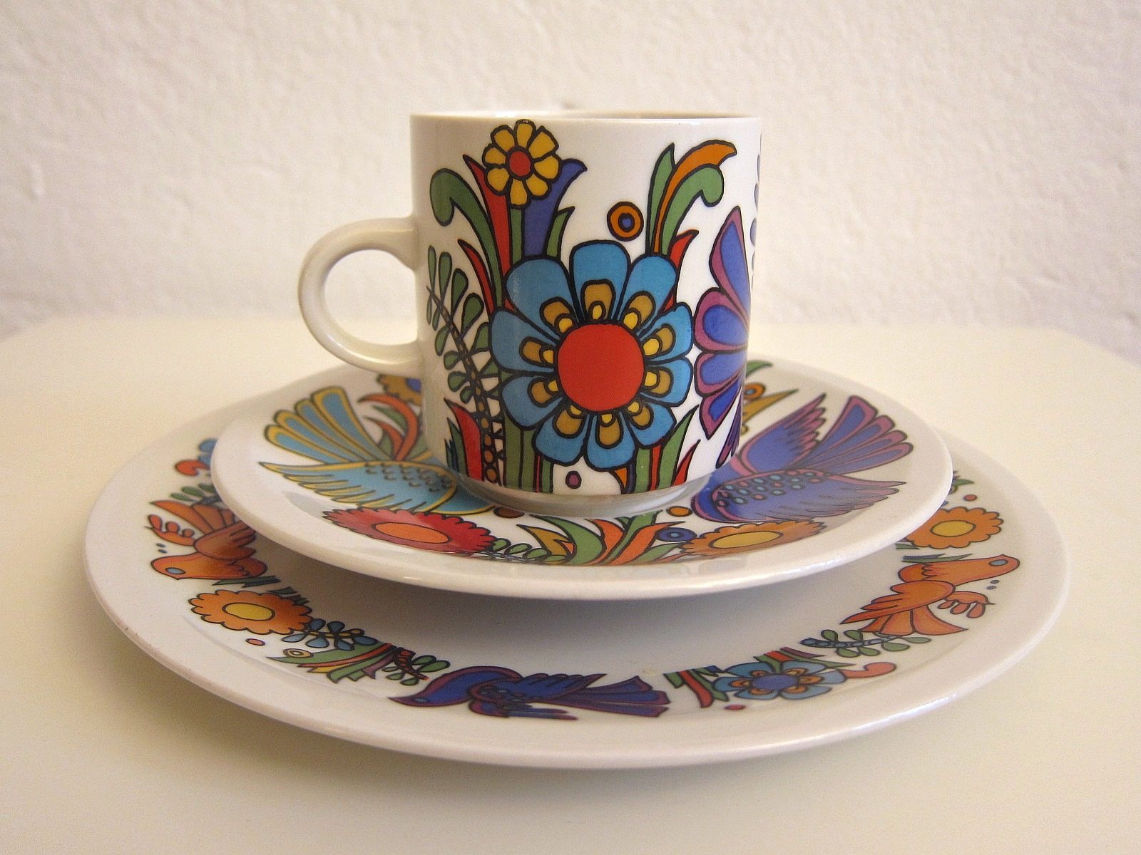 Villeroy&Boch Acapulco カップ・ソーサー・プレート3点