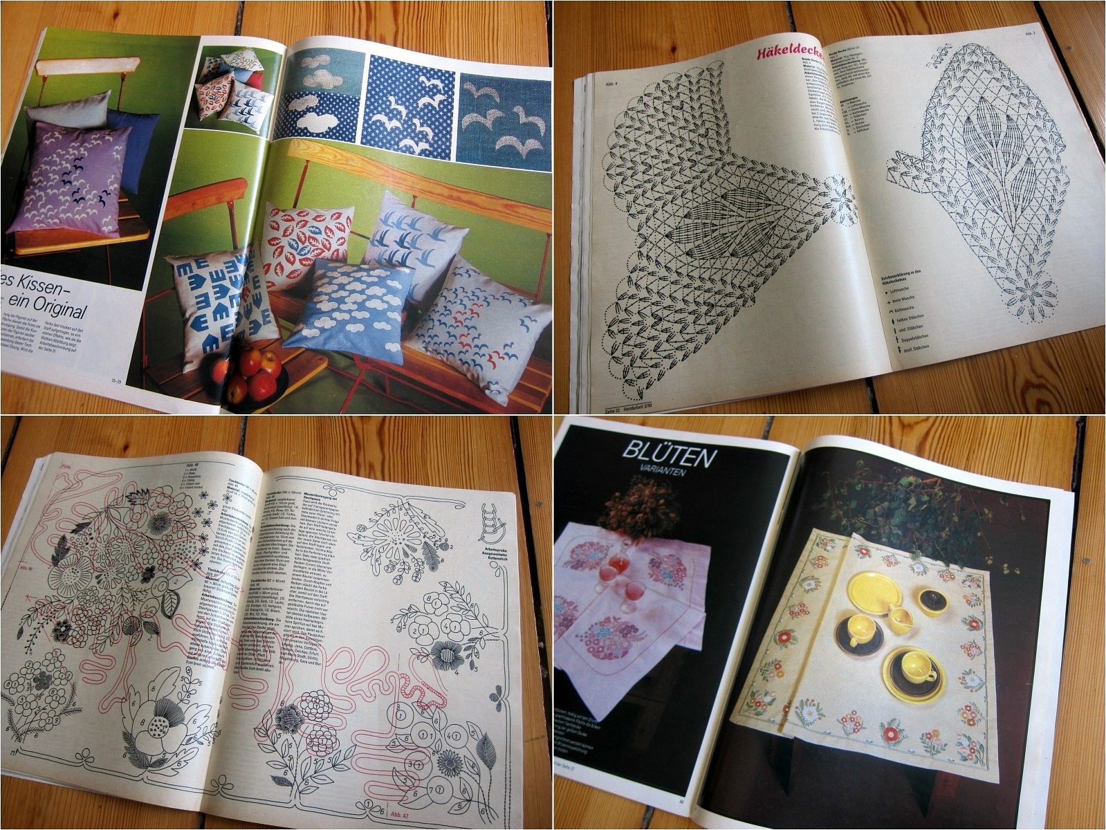 稀少 パリの手芸雑誌 1924年 2冊 刺繍 アール・デコ 時代衣装 /J845 イギリスの刺繍雑誌 NEW Stitches No.36 | folklora