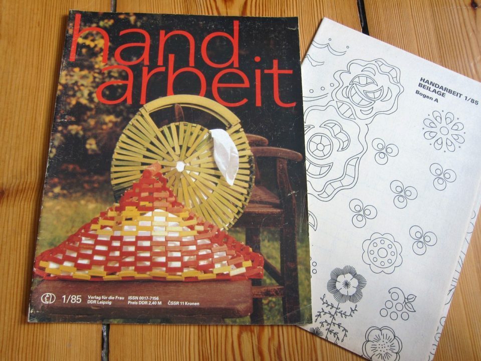 Ddr時代のハンドメイド雑誌 80年代ヴィンテージ Frau Vintage