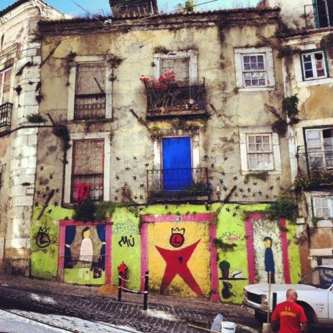 リスボンの廃墟