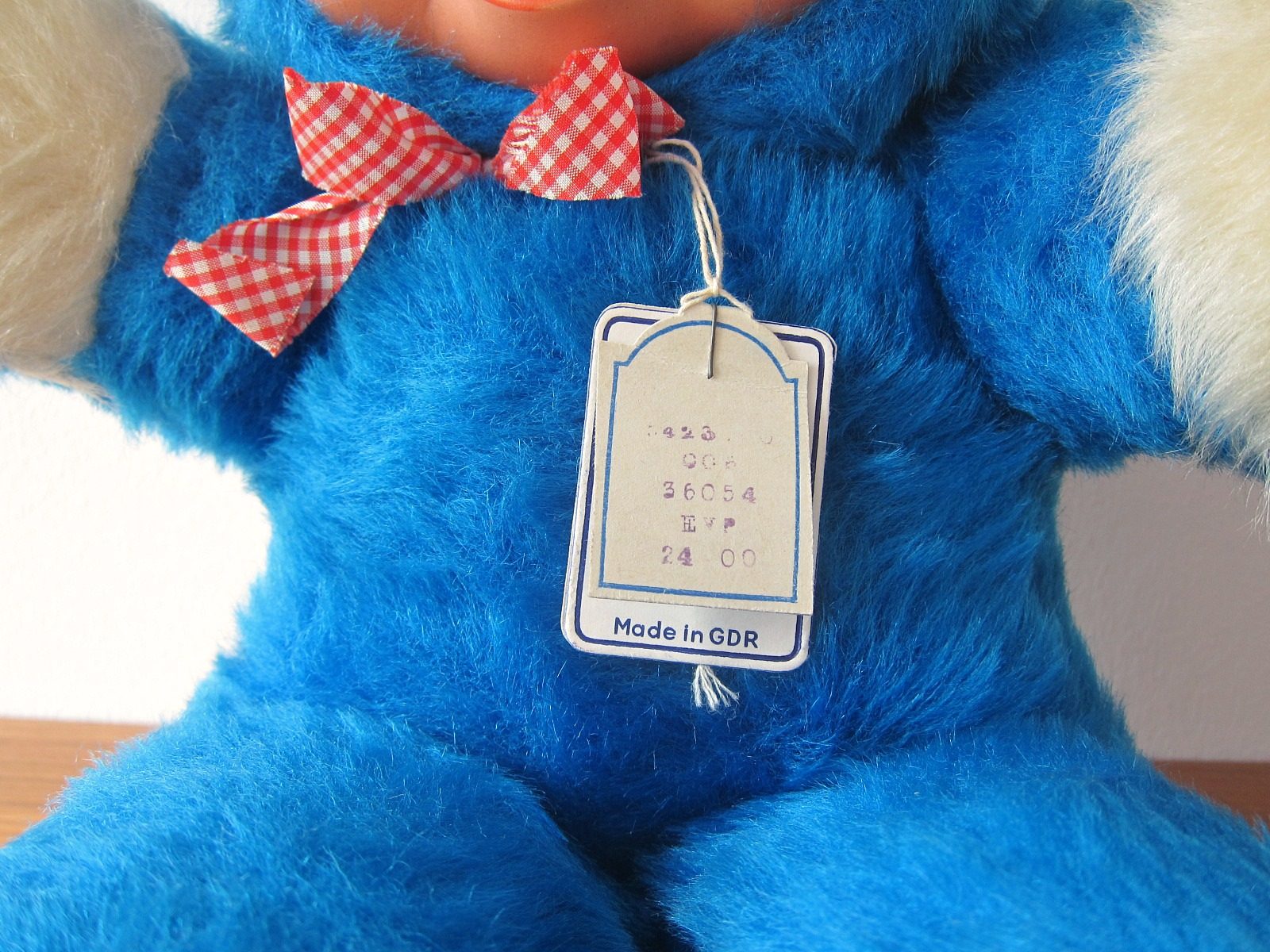 DDR時代のラバーフェイスのぬいぐるみ デッドストック品 | Frau