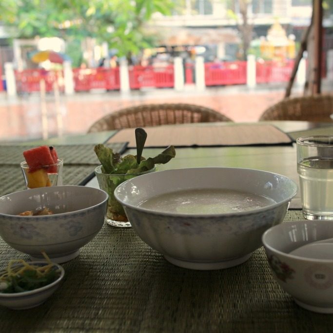 Villa Phra Sumen Bangkok 朝食
