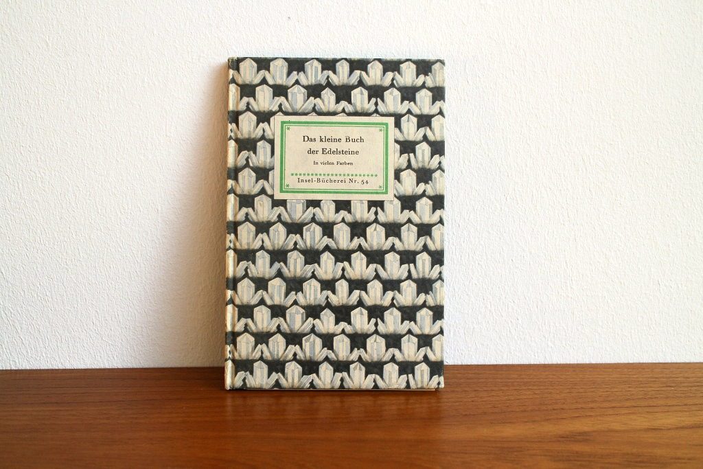 インゼル文庫 No.54 Das kleine Buch der Edelsteine | Frau Vintage