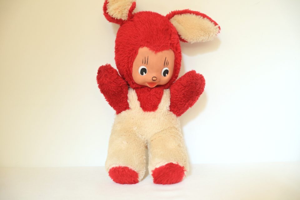 旧東ドイツ製 モフモフ赤毛のレトロぬいぐるみ Frau Vintage 旧東ドイツ製 モフモフ赤毛のレトロぬいぐるみ Frau Vintage