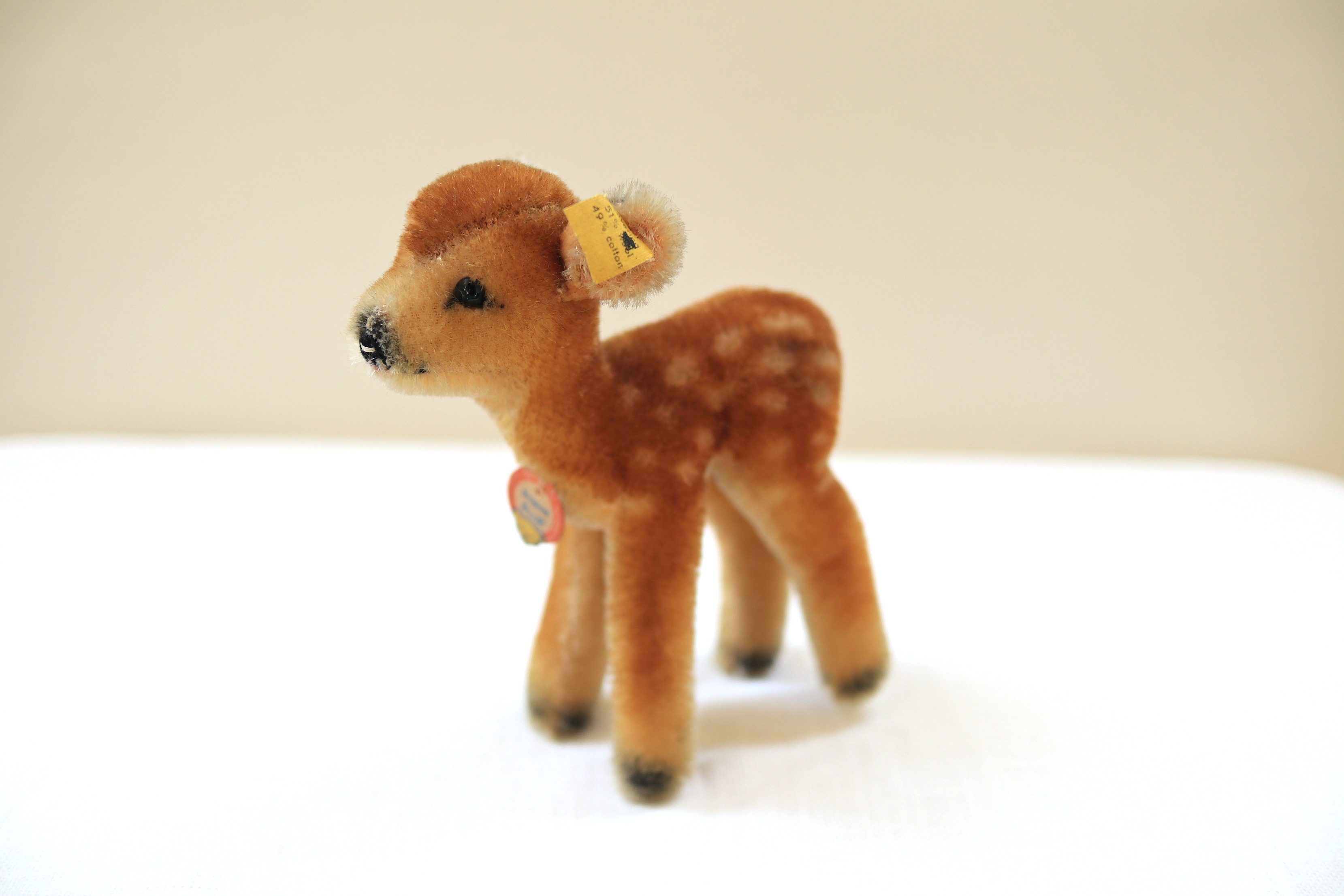 送料無料★シュタイフ★Fawn 14cm★モヘアのバンビ/小鹿/シカ★アンティーク/ビンテージ★STEIFF★ 2点以上の同梱でサプライズ特典有り シュタイフ★Fawn 14cm★モヘアのバンビ⁄小鹿⁄シカ★ヴィンテージ