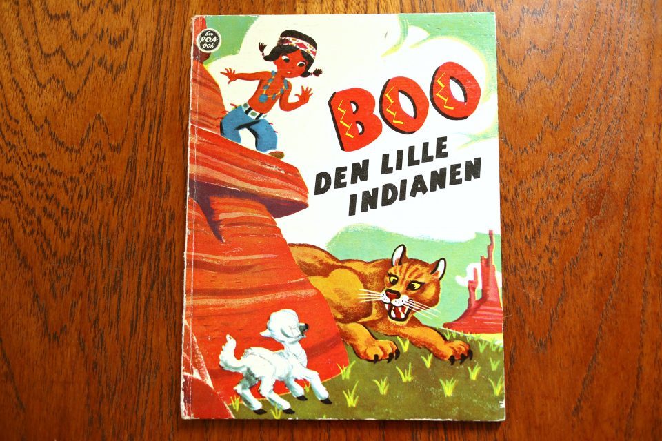 50年代レトロ ノルウェー版 Little Indian ヴィンテージブック