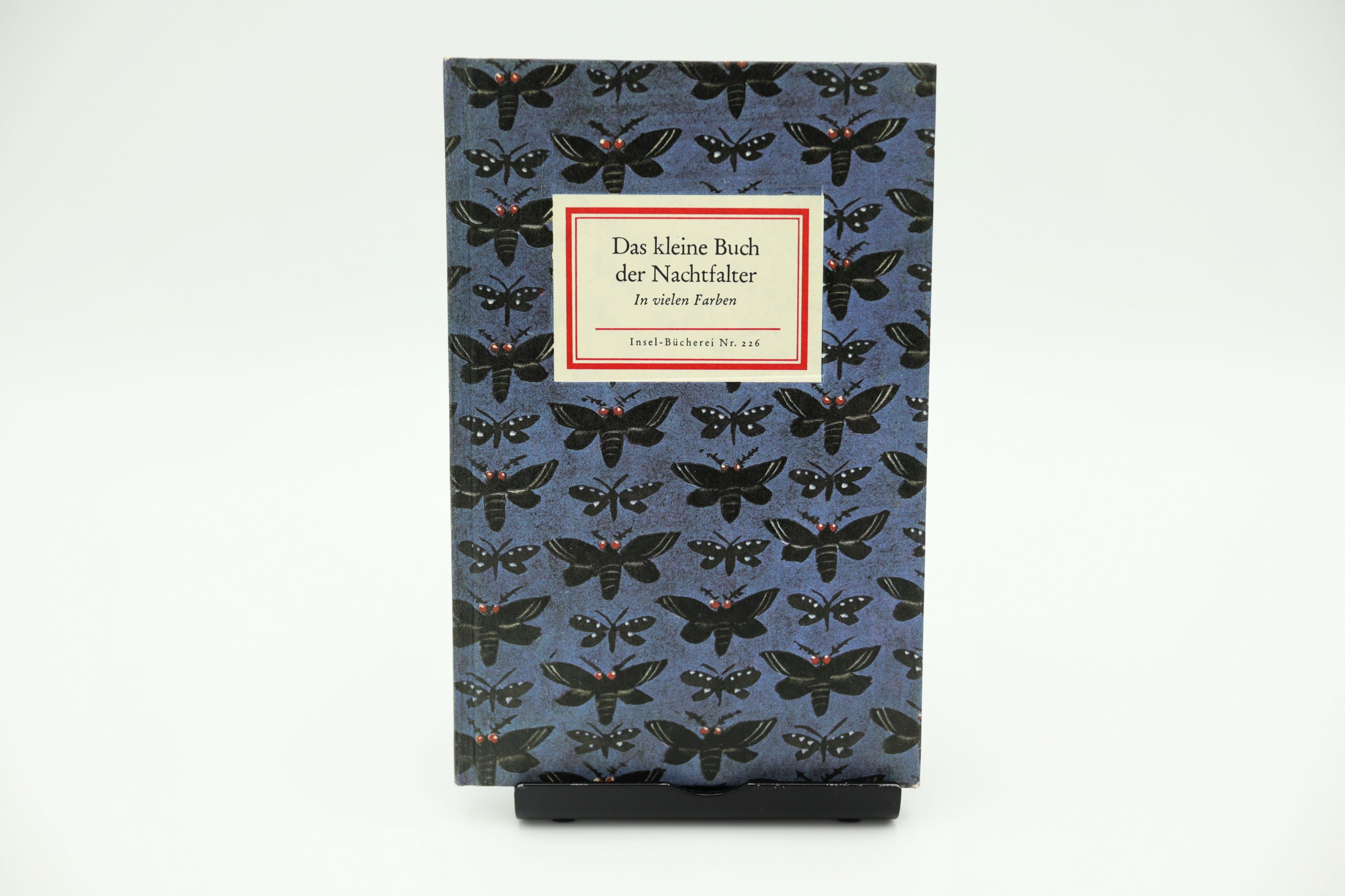 ヴィンテージ ドイツ古書 インゼル文庫 226番 蛾の図鑑 美品 ヴィンテージ古書 インゼル文庫226番「小さな蛾の本」 | Frau Vintage