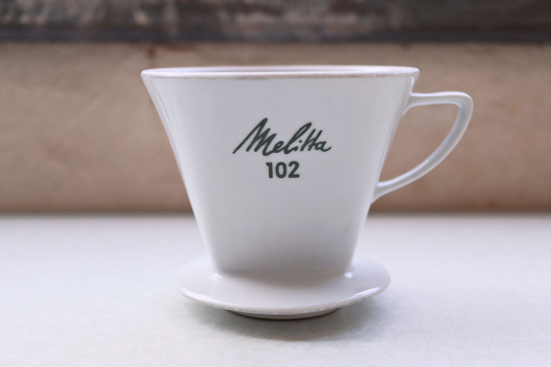 希少】Melita 102 ドリッパー 見づらかっ 陶器製 3つ穴 【アンティーク】