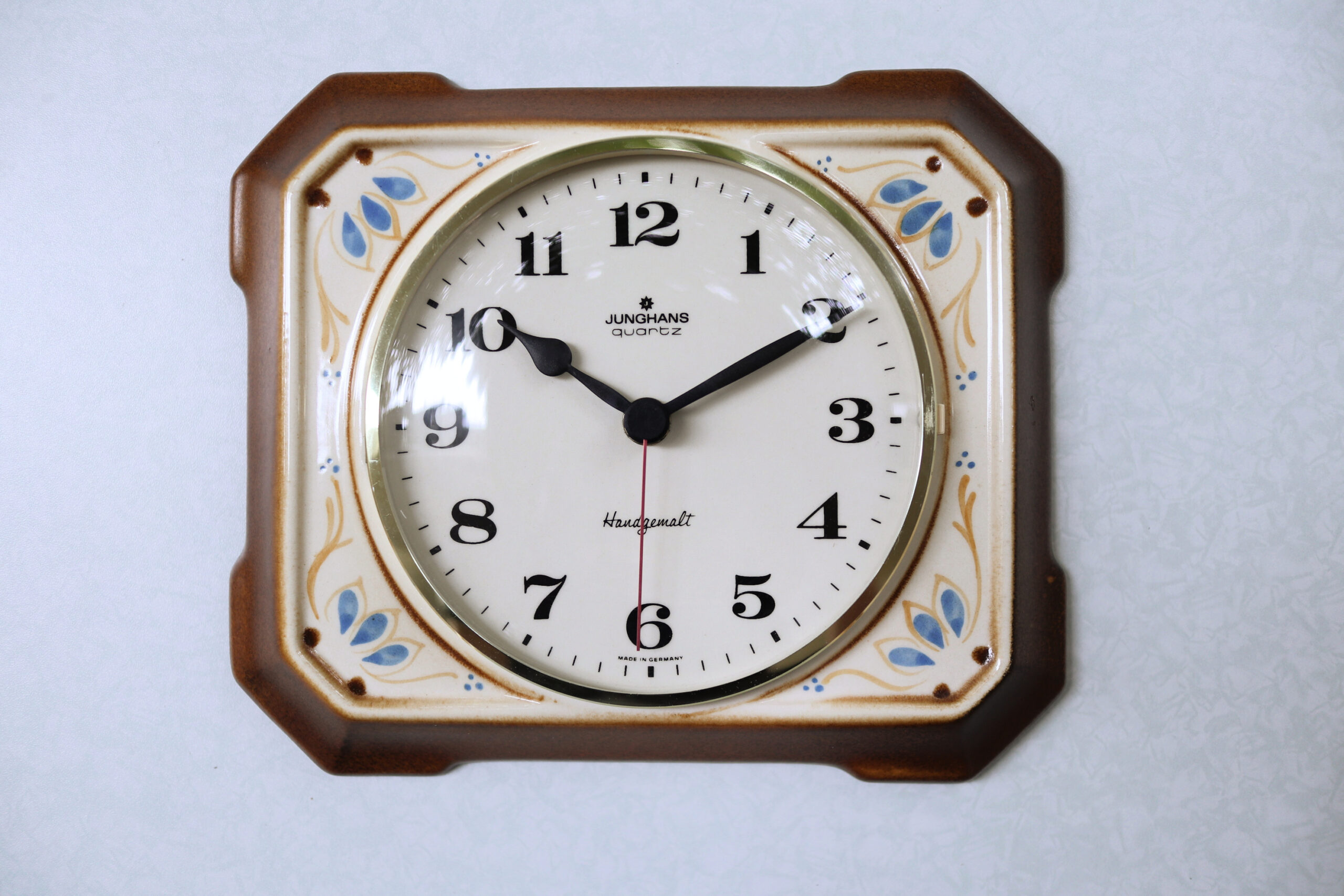 ヴィンテージJunghans レアな横長型ウォールクロック | Frau Vintage
