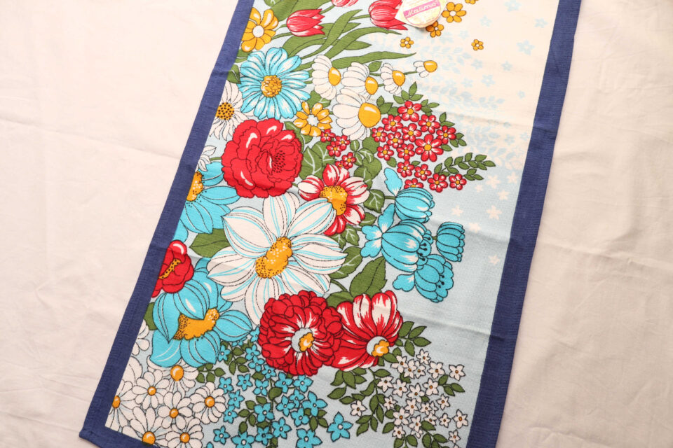 Malimo生地のヴィンテージキッチンタオル4枚セット - 画像 (3)