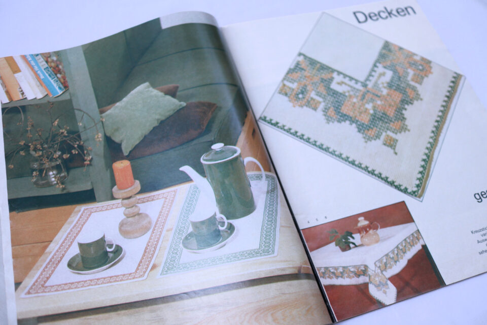 DDRオリジナル ヴィンテージ手芸雑誌 Handarbeit - 画像 (2)