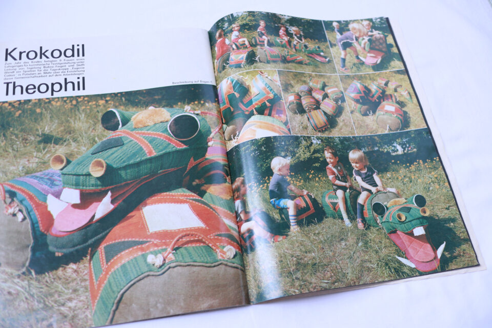 DDRオリジナル ヴィンテージ手芸雑誌 Handarbeit - 画像 (5)