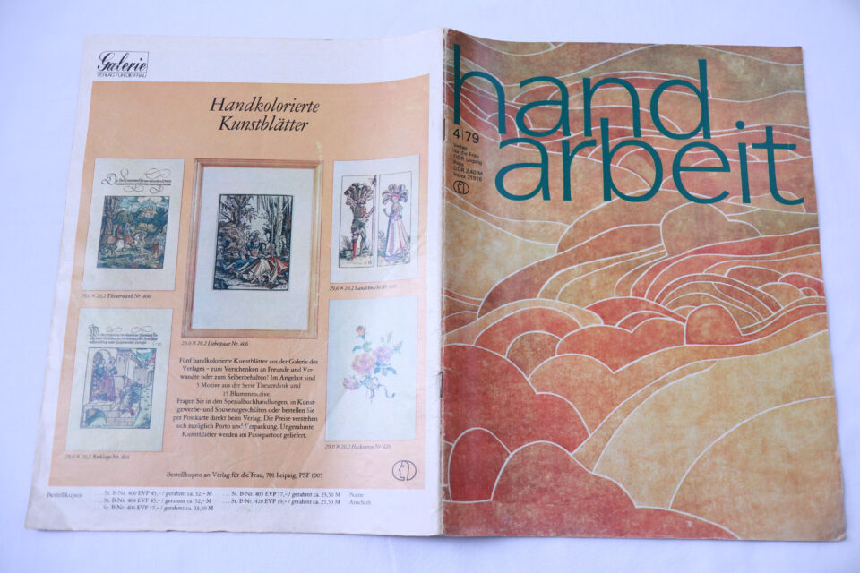 DDRオリジナル ヴィンテージ手芸雑誌 Handarbeit - 画像 (6)