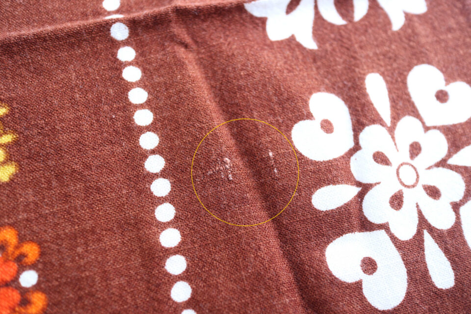花モチーフ ヴィンテージキッチンクロス2枚セット - 画像 (8)