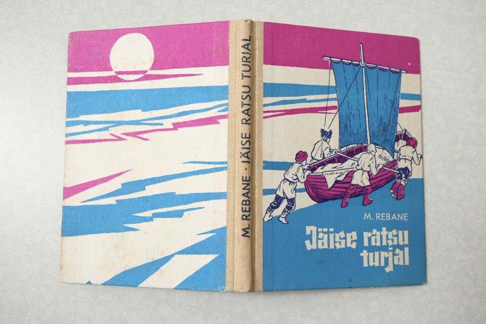 エストニアVintage レトロ図書 Jäise ratsu turjal - 画像 (2)