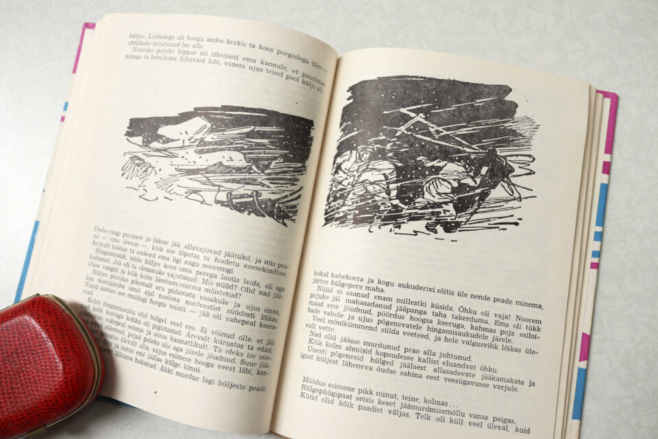 エストニアVintage レトロ図書 Jäise ratsu turjal - 画像 (7)