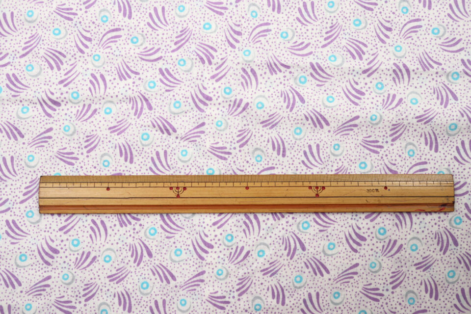 バルトRETRO 幾何学紋様のヴィンテージファブリック 幅70cm - 画像 (4)