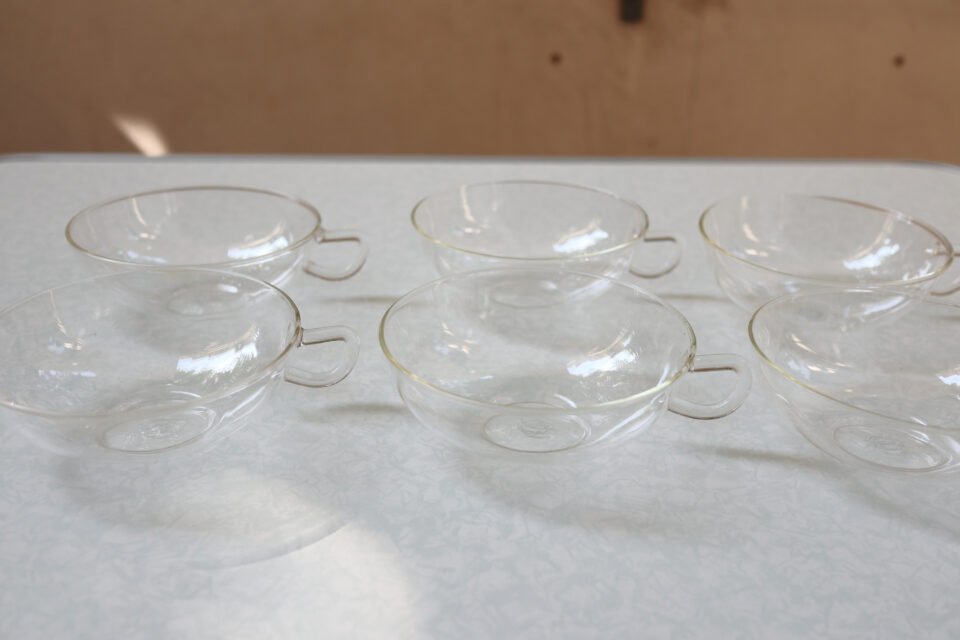 ヴィンテージSaale Glas ティーカップ6点セット - 画像 (2)