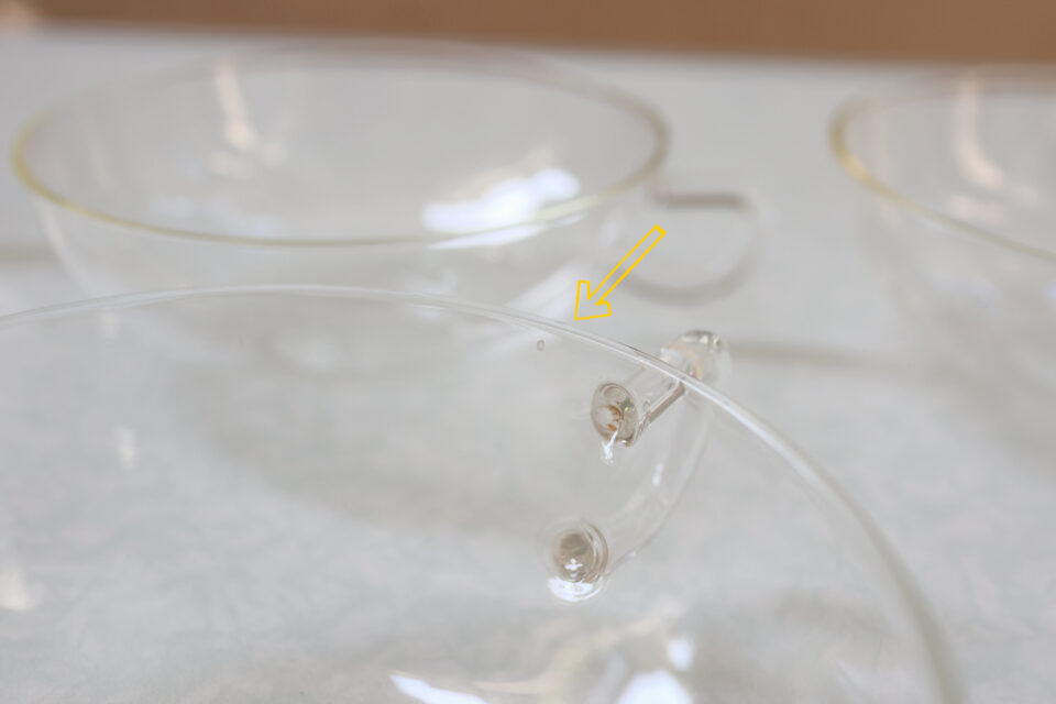 ヴィンテージSaale Glas ティーカップ6点セット - 画像 (8)