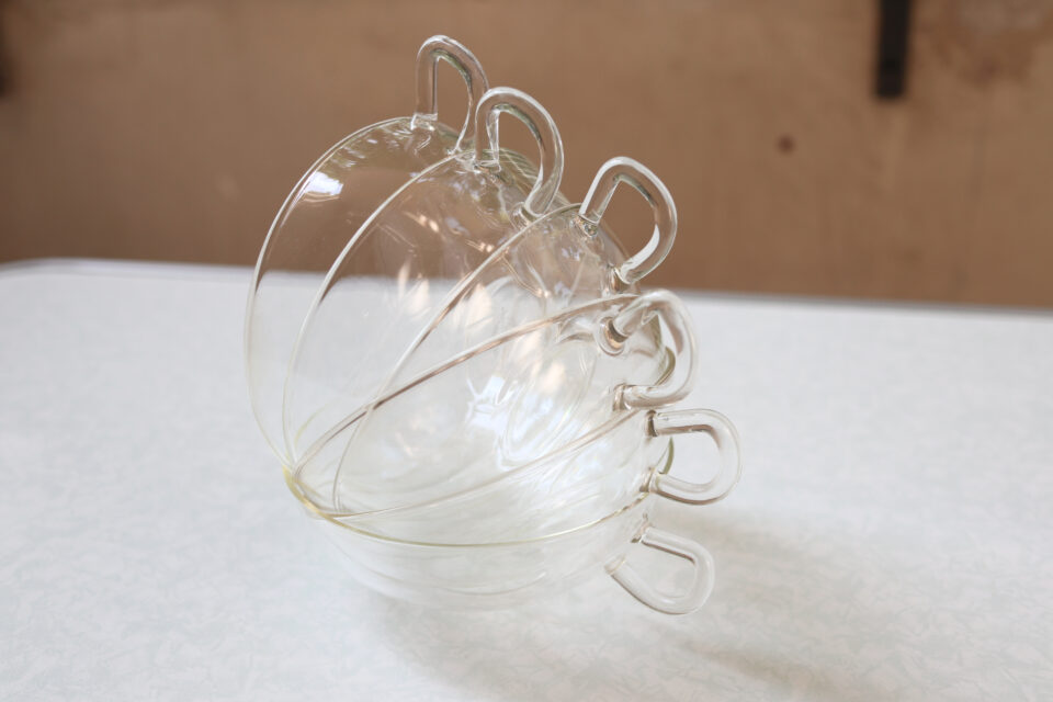 ヴィンテージSaale Glas ティーカップ6点セット - 画像 (5)