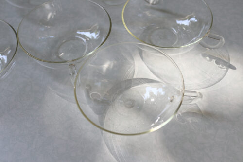 ヴィンテージSaale Glas ティーカップ6点セット