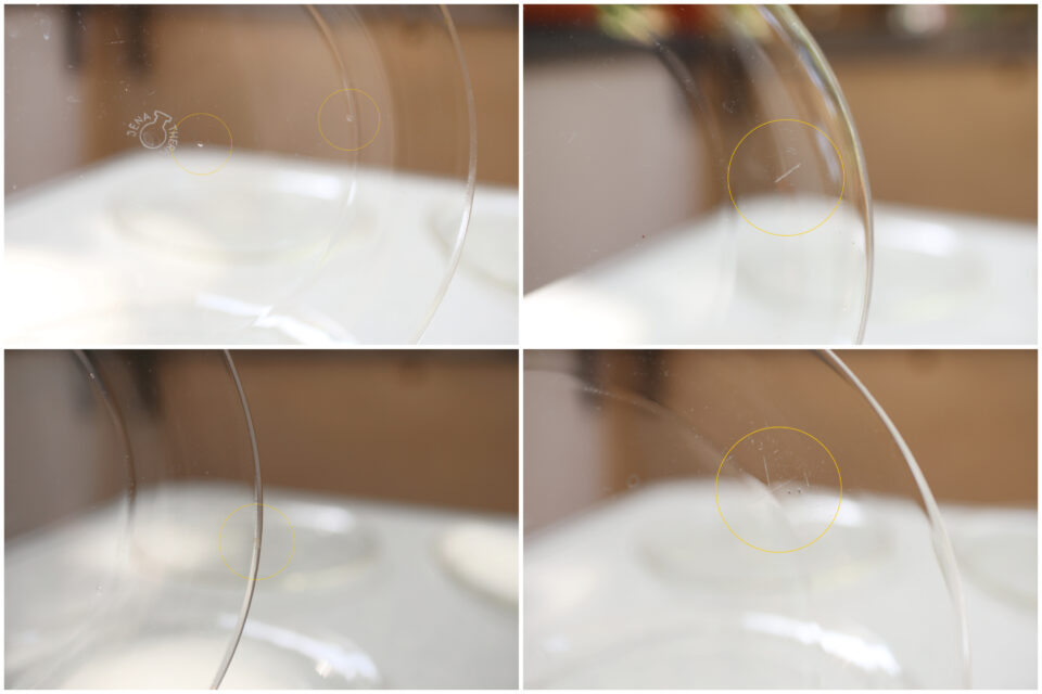 ヴィンテージJenaer Glas 耐熱カップとプレートのセット - 画像 (10)