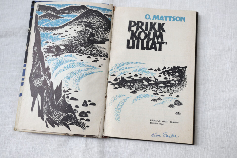 エストニア古書 Prikk "Kolm liiliat” Olle Mattson著 - 画像 (2)