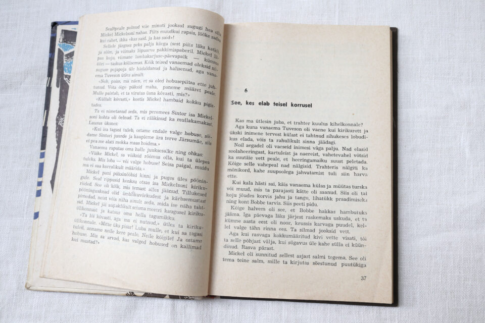 エストニア古書 Prikk "Kolm liiliat” Olle Mattson著 - 画像 (3)