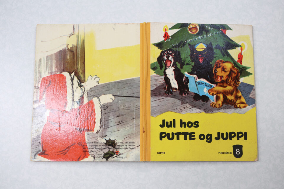 ノルウェーVintage クリスマス絵本 Jul hos PUTTE og JUPPI - 画像 (4)