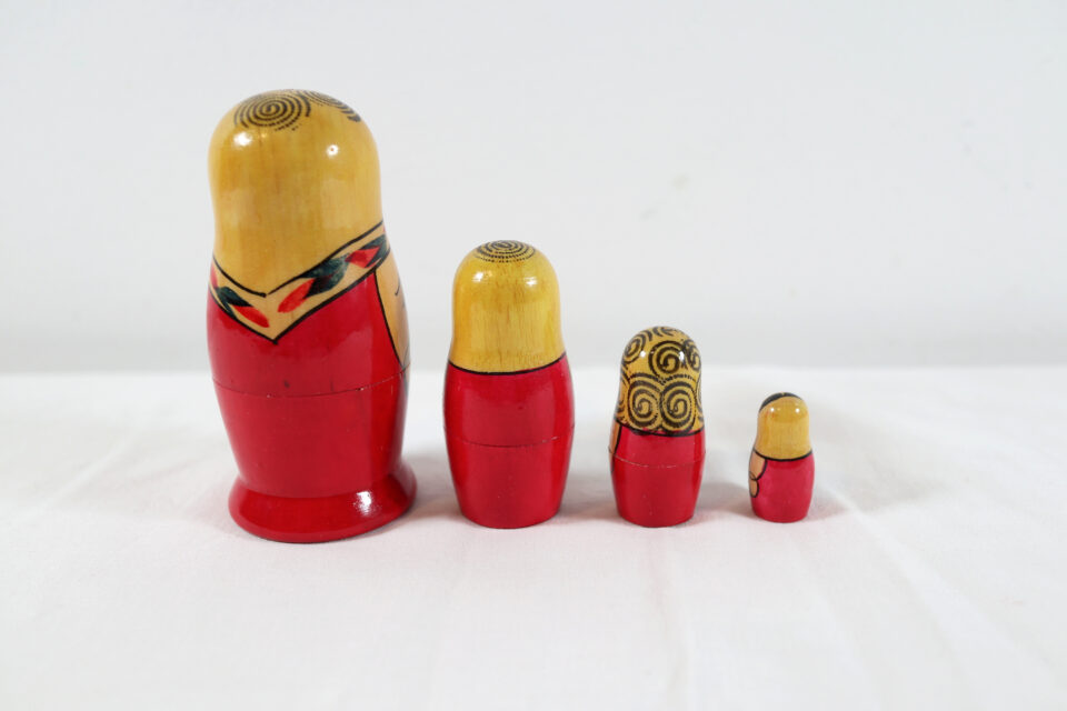 ロシアの伝統人形 RETROマトリョーシカ - 画像 (3)