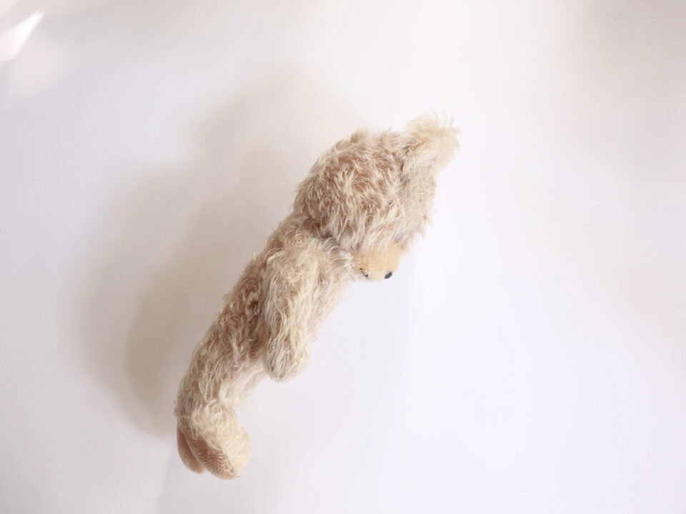 ドイツの蚤の市で見つけたヴィンテージのテディベア 高さ30cm - 画像 (4)