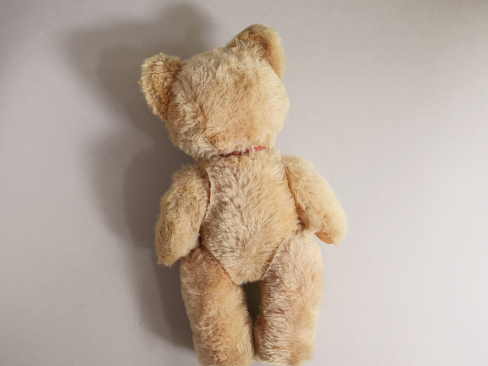 手足が動くヴィンテージテディベア高さ27cm - 画像 (6)