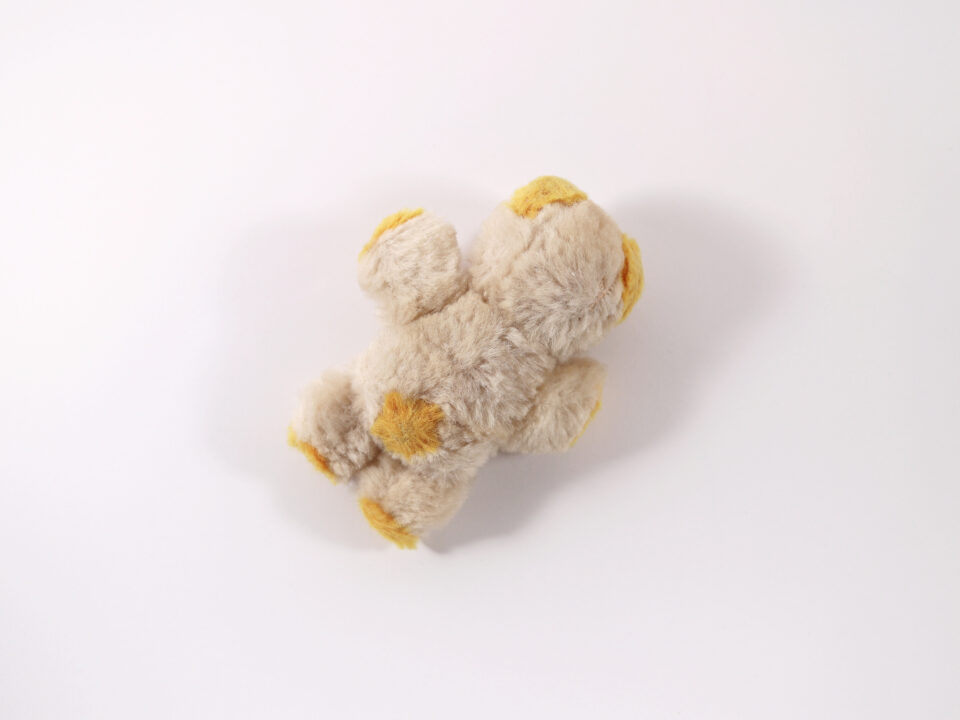 小さなヴィンテージテディベア 高さ16cm - 画像 (3)